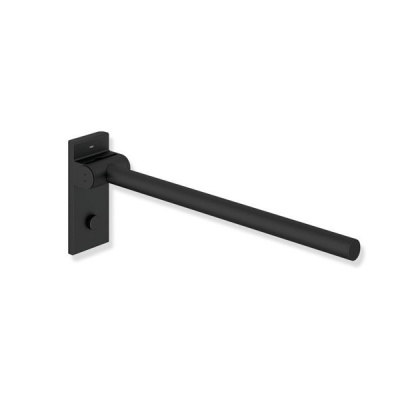 System 900 Mono Hinged Support Rail - Matt Black